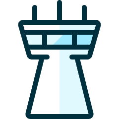 Airport Icon from Ultimate Duotone Set