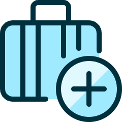 Baggage Add Icon from Ultimate Duotone Set