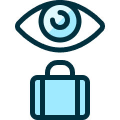 Baggage Check Icon from Ultimate Duotone Set