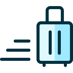 Baggage Roll Icon from Ultimate Duotone Set