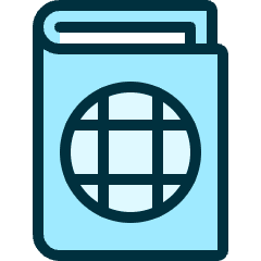 Passport Icon from Ultimate Duotone Set