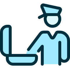 Security Officer Luggage Icon from Ultimate Duotone Set