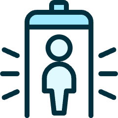 Security Officer Scanner Beep Icon from Ultimate Duotone Set