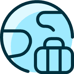 Travel Luggage 1 Icon from Ultimate Duotone Set