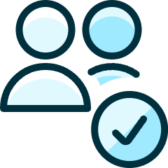 Multiple Actions Check 1_1 Icon from Ultimate Duotone Set