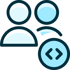 Multiple Actions Coding_1 Icon from Ultimate Duotone Set