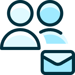 Multiple Actions Mail_1 Icon from Ultimate Duotone Set