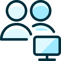 Multiple Actions Monitor_1 Icon from Ultimate Duotone Set