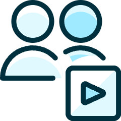 Multiple Actions Player_1 Icon from Ultimate Duotone Set