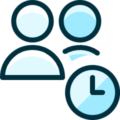 Multiple Actions Time_1 Icon from Ultimate Duotone Set