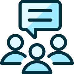 Multiple Chat Icon from Ultimate Duotone Set