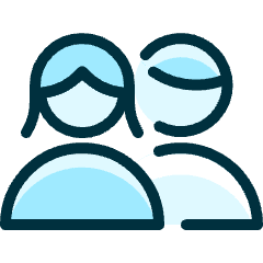 Multiple Man Woman 2_1 Icon from Ultimate Duotone Set