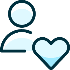 Single Neutral Actions Heart_1 Icon from Ultimate Duotone Set
