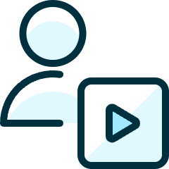 Single Neutral Actions Player_1 Icon from Ultimate Duotone Set