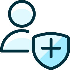 Single Neutral Actions Shield_1 Icon from Ultimate Duotone Set