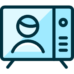 Single Man Vintage Tv Icon from Ultimate Duotone Set