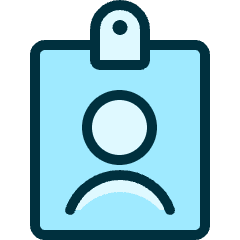 Single Neutral Id Card 1 Icon from Ultimate Duotone Set