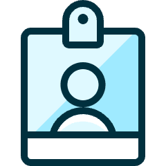 Single Neutral Id Card 2 Icon from Ultimate Duotone Set