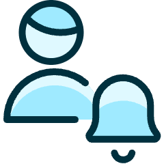 Single Man Actions Alarm_1 Icon from Ultimate Duotone Set