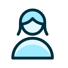 Single Woman Actions Icon from Ultimate Duotone Set