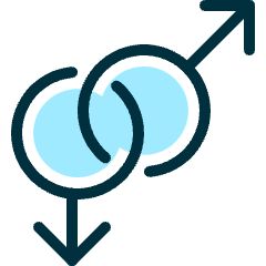 Gender Gay Icon from Ultimate Duotone Set