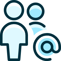 Multiple Actions Address Icon from Ultimate Duotone Set