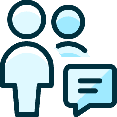 Multiple Actions Chat Icon from Ultimate Duotone Set