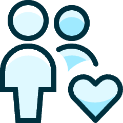 Multiple Actions Heart Icon from Ultimate Duotone Set