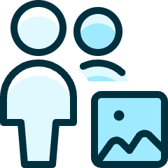Multiple Actions Image Icon from Ultimate Duotone Set