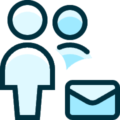 Multiple Actions Mail Icon from Ultimate Duotone Set