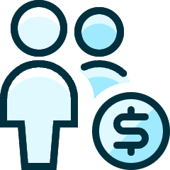 Multiple Actions Money Icon from Ultimate Duotone Set
