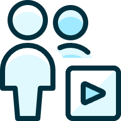 Multiple Actions Player Icon from Ultimate Duotone Set