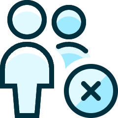 Multiple Actions Remove Icon from Ultimate Duotone Set