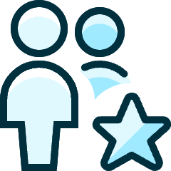 Multiple Actions Star Icon from Ultimate Duotone Set