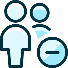 Multiple Actions Subtract Icon from Ultimate Duotone Set