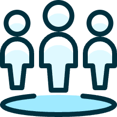 Multiple Circle Icon from Ultimate Duotone Set