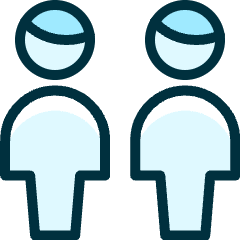 Multiple Man 1 Icon from Ultimate Duotone Set