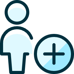 Single Neutral Actions Add Icon from Ultimate Duotone Set