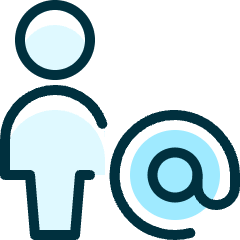 Single Neutral Actions Address Icon from Ultimate Duotone Set