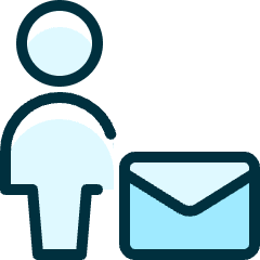 Single Neutral Actions Mail Icon from Ultimate Duotone Set