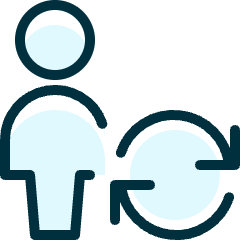 Single Neutral Actions Refresh Icon from Ultimate Duotone Set