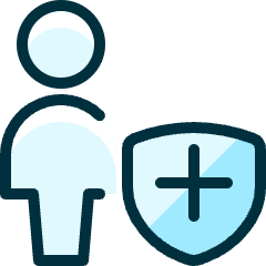 Single Neutral Actions Shield Icon from Ultimate Duotone Set