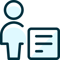 Single Neutral Actions Text Icon from Ultimate Duotone Set
