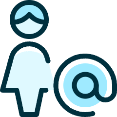 Single Woman Actions Address Icon from Ultimate Duotone Set