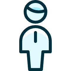 Single Man Icon from Ultimate Duotone Set