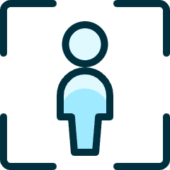 Single Neutral Focus Icon from Ultimate Duotone Set