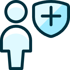 Single Neutral Shield Icon from Ultimate Duotone Set