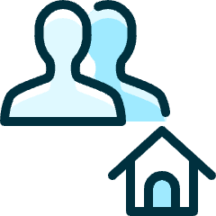 Multiple Actions Home_2 Icon from Ultimate Duotone Set