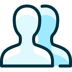 Multiple Neutral 1_2 Icon from Ultimate Duotone Set