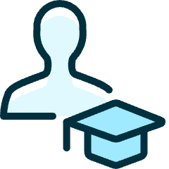 Single Neutral Actions Graduate_2 Icon from Ultimate Duotone Set